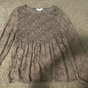 URBAN Romantics Animal Print Top